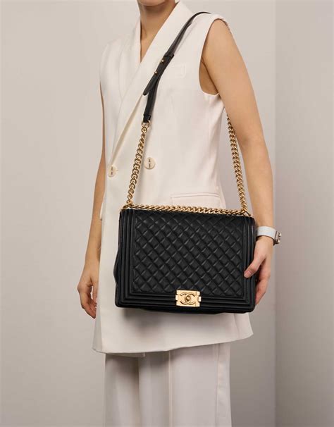 replica chanel large boy bag